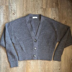 Aritzia Babaton Canberra Merino Cropped Cardigan